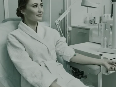 Ozone therapy equipment in a treatment room at the clinic
